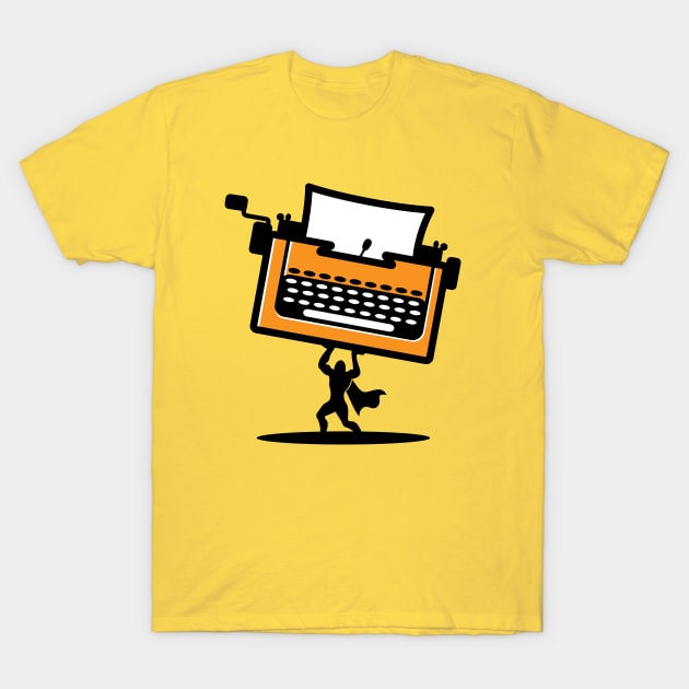 Writing hero T-Shirt by StefanAlfonso